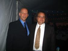 Pete and Mike at Gala dinner